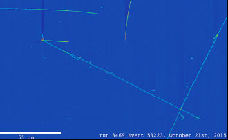 An accelerator-born neutrino candidate