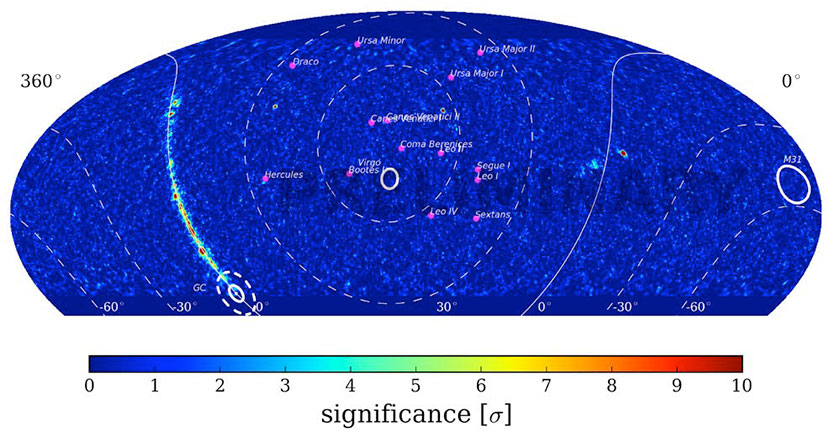 HAWC one-year sky map